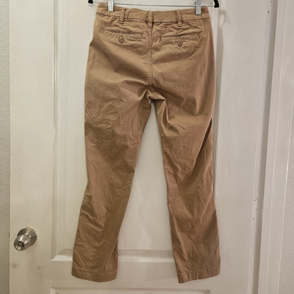 J. CREW women's size 24 slim broken in boyfriend pants - Picture 8 of 14